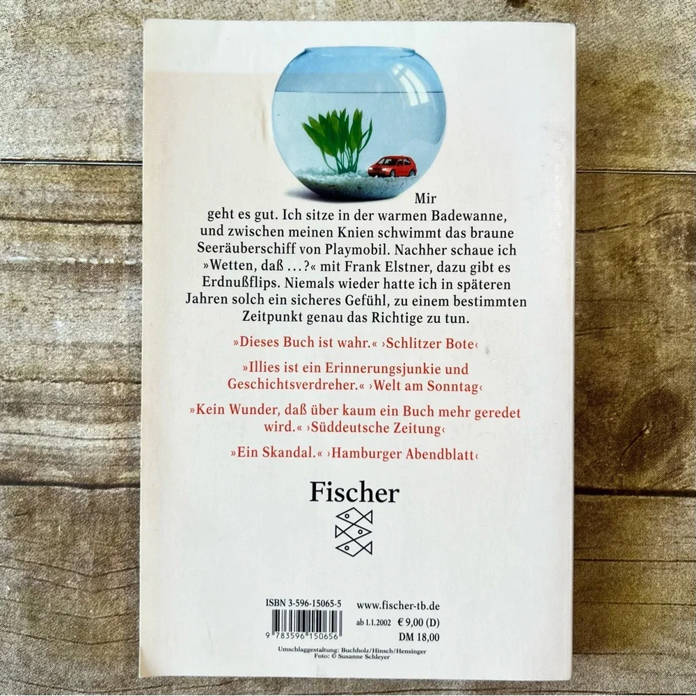Generation Golf Eine Inspektion Florian Illies German Paperback Fischer 2002‎